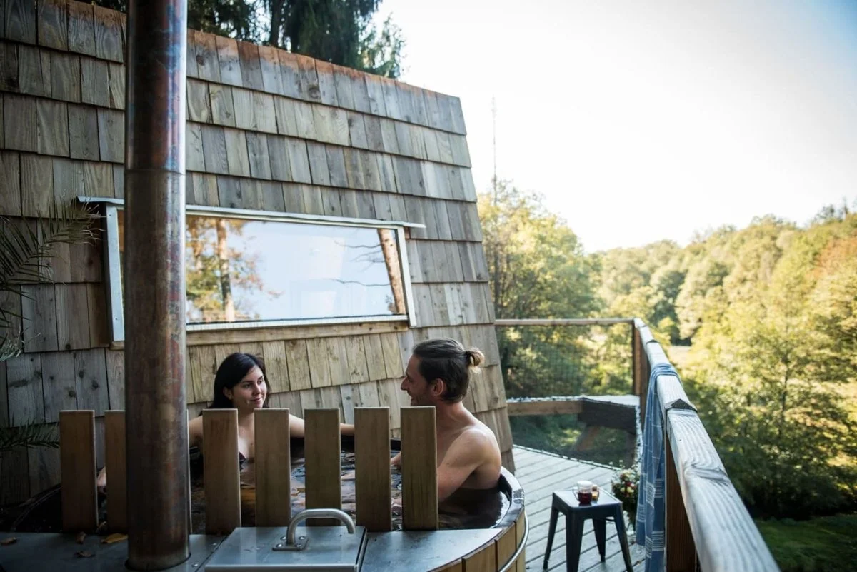 Le Moulin de la Jarousse - Cabane Belle étoile · photo 1