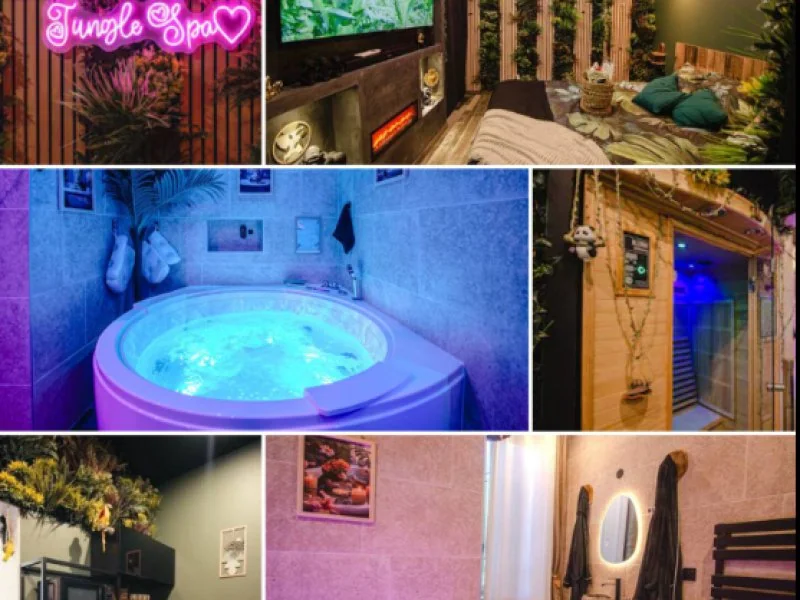 Love room avec Balnéo - Suite Jungle · thumbnail 2