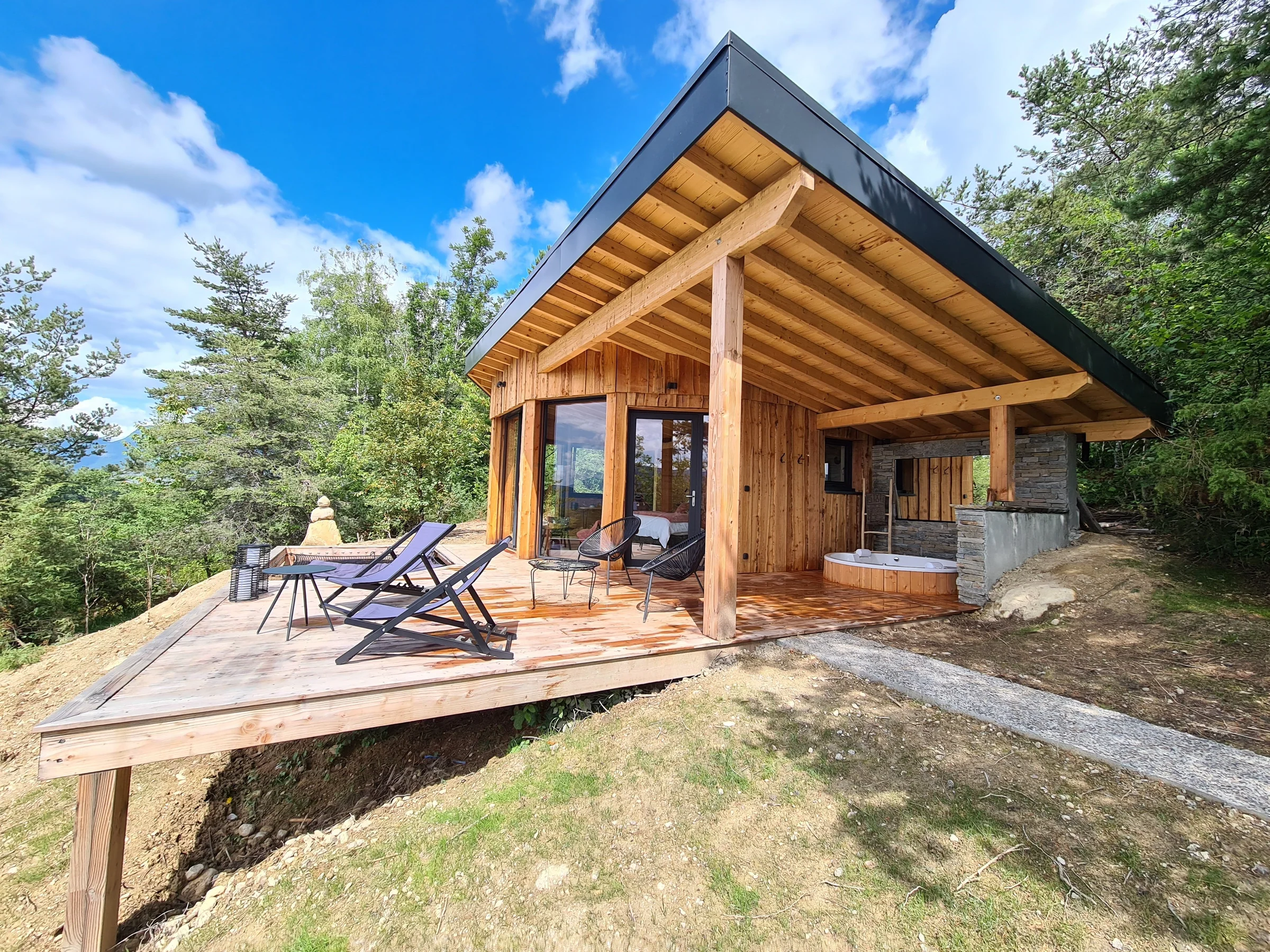 Cocoon Wood - Lodge avec sauna privatif · thumbnail 4